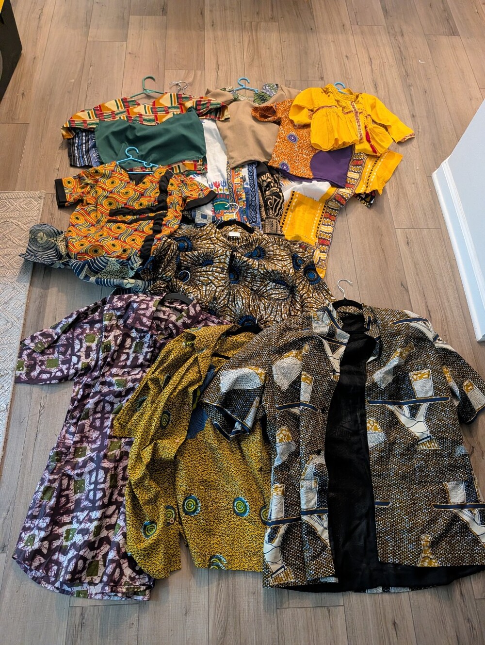 Lot Of African Clothing For Men and Children
